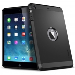 Spigen Tough Armor Series For iPad Mini With Retina-Smooth Black