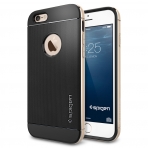 Spigen iPhone 6 Case Neo Hybrid Metal (4.7) Klf Kasa-Champagne Gold