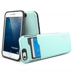 Spigen iPhone 6S/6 Case Slim Armor CS (4.7) Kartlkl Czdan Klf-Mint