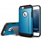 Spigen iPhone 6 Case Tough Armor S (4.7)-Electric Blue