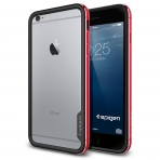 Spigen iPhone 6 Case Neo Hybrid EX Metal Alminyum ereve-Metallic Red