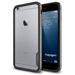 Spigen iPhone 6 Case Neo Hybrid EX Metal Alminyum ereve-Space Gray