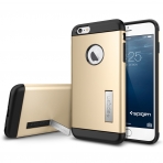Spigen iPhone 6 Plus Case Slim Armor Stand Klf-Champagne Gold