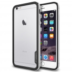 Spigen iPhone 6 Plus Case Neo Hybrid EX Metal ereve-Satin Silver