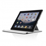 Incipio Slim Kickstand Case for Apple iPad (3rd gen) and iPad 2, Black Vegan Leather