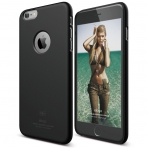 elago S6+ iPhone 6 Plus Slim Fit 1 Klf + HD Ekran Koruyucu-Siyah