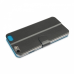 ahha iPhone 6 Plus SYKES BASIC ift Renk Kapakl Klf (Space Grey/Ocean Blue)
