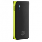 URBAN REVOLT Powerbank 4400mAh Tanabilir arj Cihaz (Siyah/Sar)