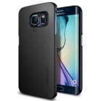 Spigen Galaxy S6 Edge Thin Fit Klf-Smooth Black