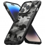 Ringke Fusion-X Serisi Apple iPhone 15 Pro Max Klf-Camo Black