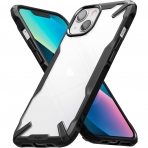 Ringke Fusion-X Serisi Apple iPhone 15 Plus Klf-Black