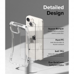 Ringke Fusion Serisi Apple iPhone 15 Plus effaf Klf-Matte Clear