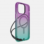BodyGuardz Ace Pro Serisi Apple iPhone 15 Pro MagSafe Uyumlu Klf -Purple Blue