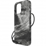 BodyGuardz Carve Marble Serisi Apple iPhone 15 Pro Klf(MIL-STD-810G)-Black