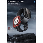 Supcase UBP Serisi Apple Watch 9 Ekran Koruyucu(45mm)-Ruddy