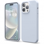 elago Apple iPhone 15 Pro Silikon Klf-Light Blue