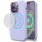 elago MagSafe Apple iPhone 15 Pro Silikon Klf-Purple 