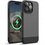 elago Apple iPhone 15 Pro Manyetik Klf-Dark Grey