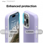 elago Apple iPhone 15 Pro Manyetik Klf-Purple