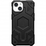 UAG Monarch Pro Serisi Apple iPhone 15 Plus MagSafe Uyumlu Darbeye Dayankl Klf (MIL-STD-810G)-Carbon Fiber