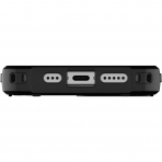 UAG Monarch Serisi Apple iPhone 15 Plus Darbeye Dayankl Bumper Klf (MIL-STD-810G)-Carbon Fiber
