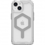 UAG Plyo Serisi Apple iPhone 15 Plus Manyetik Klf (MIL-STD-810G)-Ice Silver