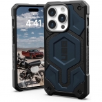 UAG Monarch Pro Serisi iPhone 15 Pro Max MagSafe Uyumlu Darbeye Dayankl Klf (MIL-STD-810G)-Mallard