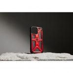 UAG Monarch Serisi Apple iPhone 15 Pro Max Darbeye Dayankl Bumper Klf (MIL-STD-810G)-Crimson