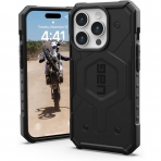 UAG Pathfinder Serisi Apple iPhone 15 Pro Max Darbeye Dayankl Klf (MIL-STD-810G)-Black