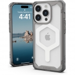 UAG Plyo Serisi Apple iPhone 15 Pro Max Manyetik Klf (MIL-STD-810G)-Ash White