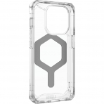 UAG Plyo Serisi Apple iPhone 15 Pro Max Manyetik Klf (MIL-STD-810G)-Ice Silver