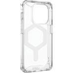 UAG Plyo Serisi Apple iPhone 15 Pro Max Manyetik Klf (MIL-STD-810G)-Ice White