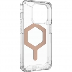 UAG Plyo Serisi Apple iPhone 15 Pro Max Manyetik Klf (MIL-STD-810G)-Ice Rose Gold