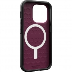 UAG Civilian Serisi Apple iPhone 15 Pro Max Darbeye Dayankl nce Klf (MIL-STD-810G)-Bordeaux