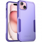 Poetic Neon Serisi Apple iPhone 15 Plus Darbeye Dayankl Koruyucu Klf-Purple