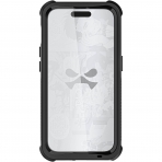 Ghostek Nautical Apple Serisi iPhone 15 Pro Max Su Geirmez Klf (MIL-STD-810G)-Clear
