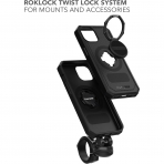 Rokform Rugged Serisi iPhone 15 Plus Manyetik Klf (MIL-STD-810G)-Black