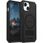 Rokform Rugged Serisi iPhone 15 Plus Manyetik Klf (MIL-STD-810G)-Black