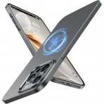 TORRAS Ultra nce Apple iPhone 15 Pro Max Manyetik Klf -Gray Titanium