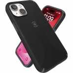 Speck Apple iPhone 15 Plus CandyShell Grip Serisi Klf (MIL-STD-810G)-Black