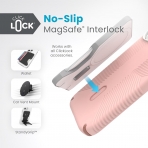 Speck Apple iPhone 15 Plus Presidio2 Grip Serisi Klf (MIL-STD-810G)-Pink