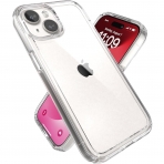 Speck Apple iPhone 15 Plus Chic Slim Serisi Klf (MIL-STD-810G)-Clear