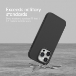 RhinoShield SolidSuit Serisi Apple iPhone 15 MagSafe Uyumlu Klf (MIL-STD-810G)-Ocean Blue