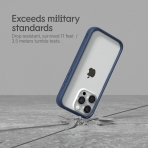 RhinoShield CrashGuard NX Apple iPhone 15 Plus Bumper Klf (MIL-STD-810G)-Camo Green