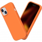 RhinoShield SolidSuit Serisi Apple iPhone 15 Plus Klf (MIL-STD-810G)-Neon Orange