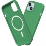 RhinoShield SolidSuit Serisi Apple iPhone 15 Plus MagSafe Uyumlu Klf (MIL-STD-810G)-Parakeet Green