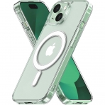 GOOSPERY Apple iPhone 15 Plus MagSafe Uyumlu effaf Klf