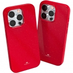 Goospery Pearl Jelly Serisi Apple iPhone 15 Pro Max Klf-Red