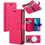 Goospery Mansoor Serisi Apple iPhone 15 Pro Max Czdan Klf-Hot Pink