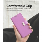 Goospery Rich Serisi Apple iPhone 15 Pro Max Czdan Klf-Purple